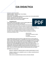 Secuencia Didáctica para Ep 11 6to A