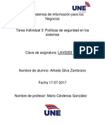 Razones Por Las Cuales Es Importante Establecer Politicas de Seguridad para El Uso de Los Sistemas de Informacion