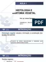 Aula 2 - HISTOLOGIA E ANATOMIA VEGETAL PDF