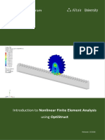 Nonlinear FEA 2018-07