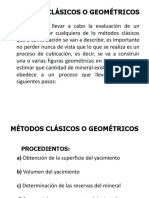 Métodos Geométricos de Ley de Mineral