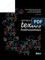 Livro Leitura e Escrita de Textos Instrucionais Ed. Pipa Versão Final