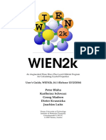 Wien2k Usersguide PDF