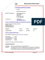 NaCl MSDS