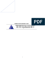 Three Point Bending Test PDF