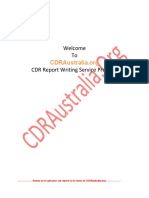 CDR Report Sample For Civil Engineer PDF