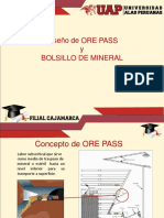 3.0 Diseño de Ore Pass y Bolsillo de Mineral