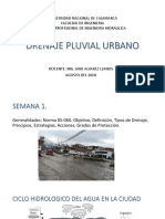 Semana 1 - Drenaje Pluvial Urbano