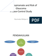 Use of TRopiramate and Risk of Glaucoma