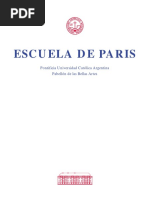 Catalago Escuela de Paris. UCA PDF