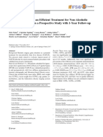 Bariatric Surgery As An Efficient Treatment For Non-Alcoholic Fatty Liver Disease in A Prospective Study With 1-Year Follow-Up