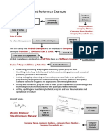 Skilled Employment Reference Example PDF