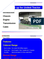 Enro2 Line Up For United Tractor: Chassis Engine Transmission Cabin