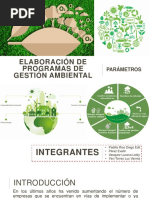 Programa de Gestión Ambiental