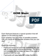 GCSE Music Flashcards