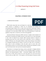 Improvement in Ship Powering Using Hull Vane: Chapter 1: Introduction