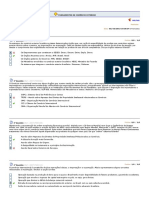 2° Simulado de Fundamentos de Comércio Exterior