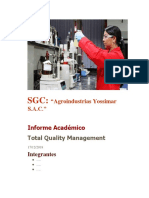 Modelo de Informe Integral Total Quality