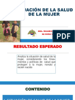 Situación de La Salud de La Mujer 2018 Ok