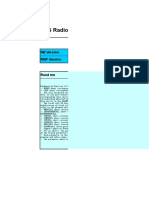 3G Radio Network Planning Data Template