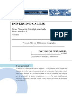 Proyecto de Planeacion Estrategica