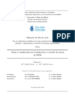 Etude Et Amélioration de L'architecture Et Sécurité Du Réseau