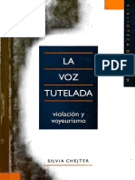 La Voz Tutelada - Capítulo III - Silvia Chejter