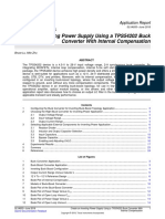 Inverting Power Supply Using A TPS54202 Buck