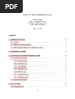 Overview of Computer Networks: Norman Matloff Dept. of Computer Science University of California at Davis C