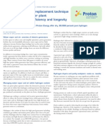 Costs and Results of Hydrogen Drying and Purification