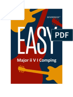 Easy Major II V I Comping Preview