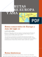 Las Rutas Entre Europa y Asia