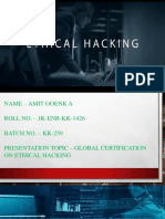 Ethical Hacking Certification