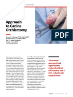 Asna Scrotal Approach To Canine Orchiectomy