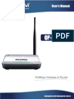 QP-WR115N: 150Mbps Wireless N Router