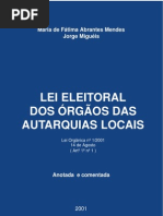 Lei Das Autarquias Locais