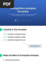 Crayon Competitive Analysis Template