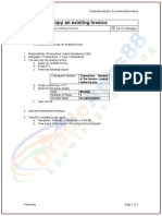 Lab AR-4 Copy An Existing Invoice