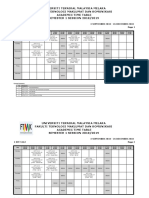 FTMK Timetable