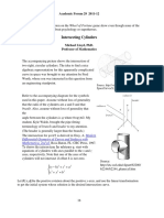 Intersecting Cylinders