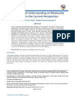 Physiological Understanding of Medovaha Srotas in The Current Perspective