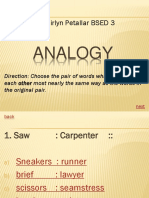 Analogy - Pirlyn Petallar PPS