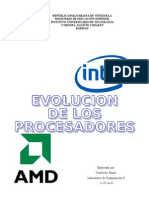 Evolución de Los Procesadores