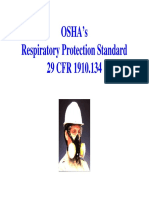 OSHA Standar - Respirator PDF