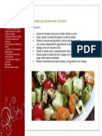 Ensalada para Deshinchar El Vientre PDF