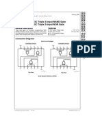 CD4023M/CD4023C Triple 3-Input NAND Gate CD4025M/CD4025C Triple 3-Input NOR Gate