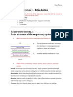 Respiratory System 1