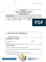 Evaluación Ecuación e Inecuación