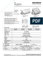 Dual-Band Combiner: 1710 - 1880 MHZ 1920 - 2170 MHZ