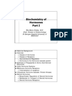 Biochemistry of HormonesI